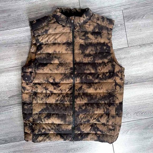 lululemon athletica Other - Lululemon Tie Dye Brown and Black Mens Vest Size Large